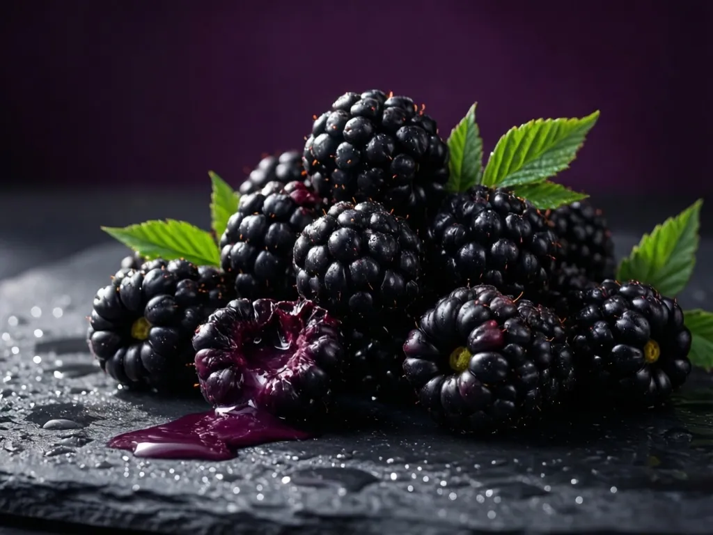 Blackberry: what the flavor looks like