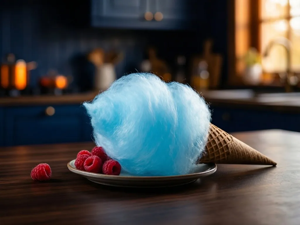 Blue Raspberry Cotton Candy: so sieht der Geschmack aus