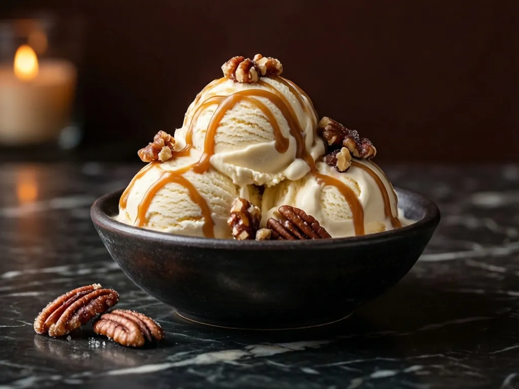 Pralines and Cream: what the flavor looks like