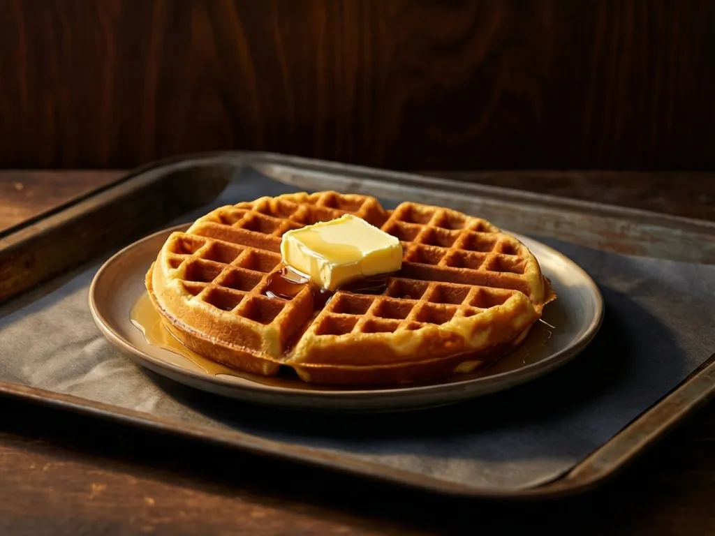 Waffle: what the flavor looks like