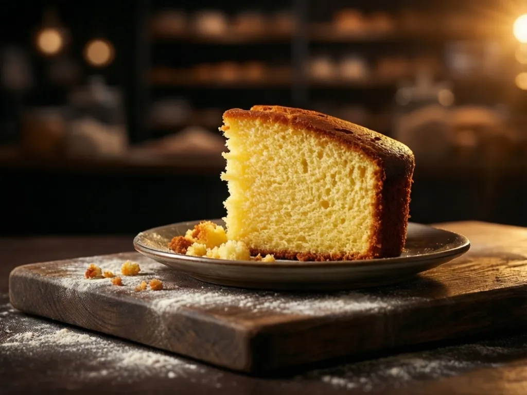 Yellow Cake: what the flavor looks like