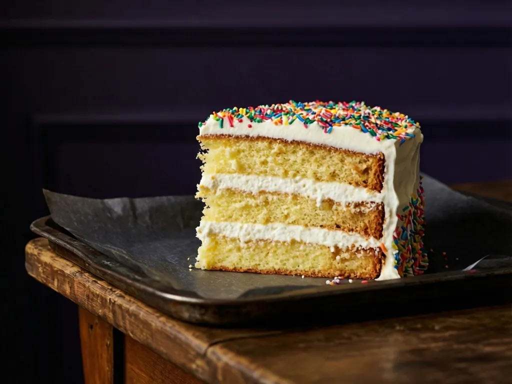 Birthday Cake: what the flavor looks like