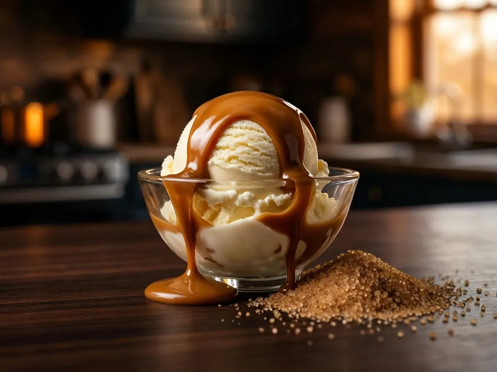 Butterscotch Ripple: what the flavor looks like