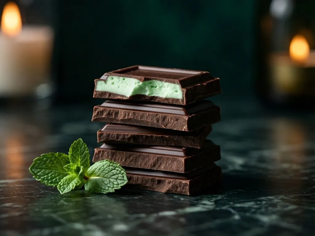 Creme de Menthe: what the flavor looks like