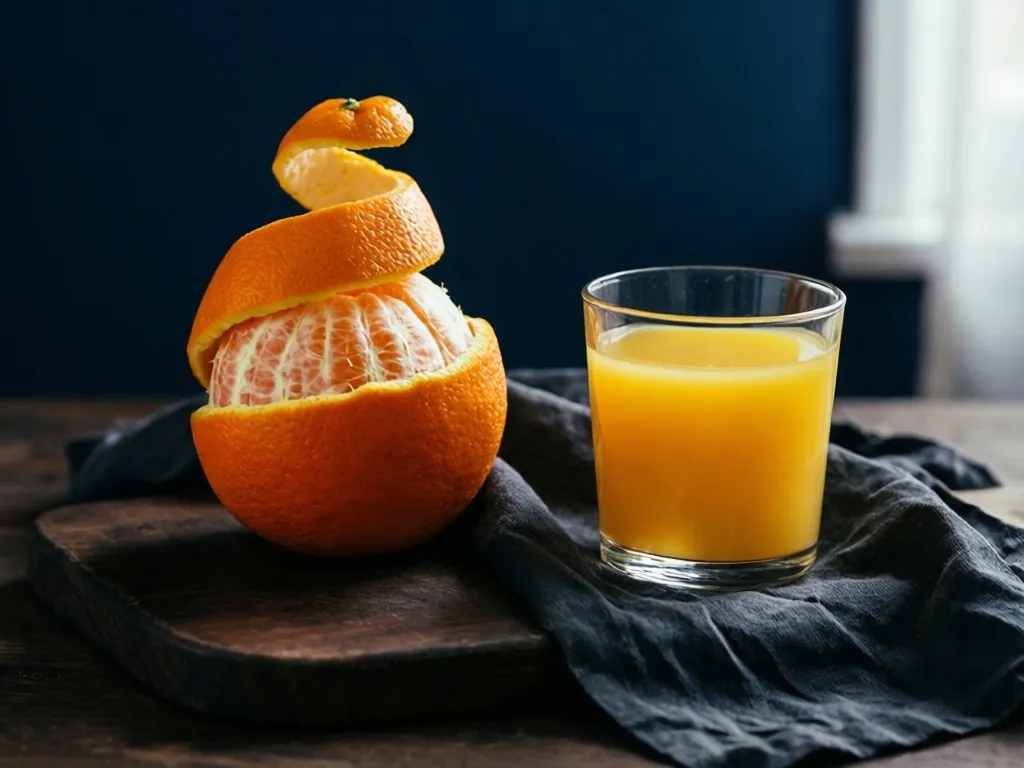 Orange (Natural): what the flavor looks like