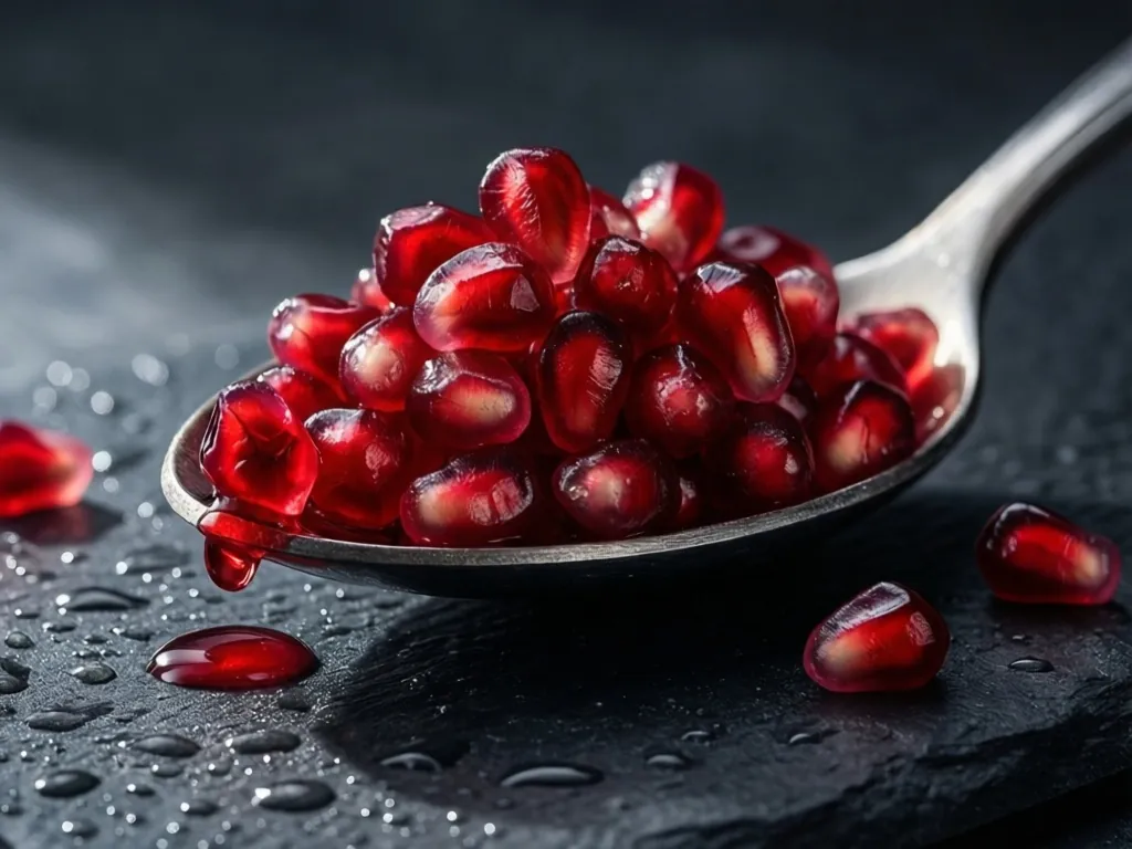Pomegranate: what the flavor looks like