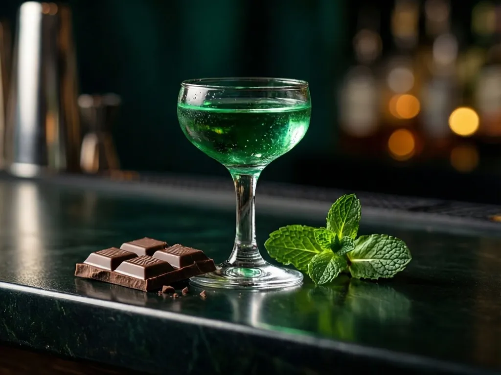 Creme de Menthe : à quoi ressemble la saveur