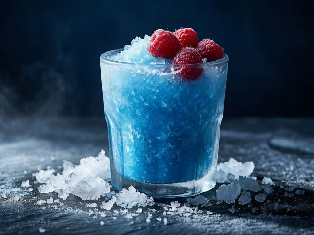 Blue Raspberry Slush: así es el sabor